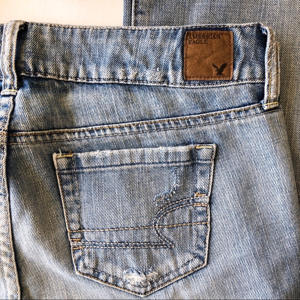 American Eagle Distressed Favorite Boyfriend Flare - Picture 3 of 5